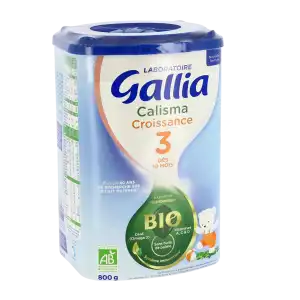 Gallia Calisma Croissance Bio Lait En Poudre B/800g à AIX-EN-PROVENCE