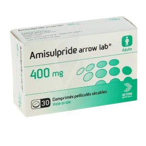 Amisulpride Arrow Lab 400 Mg, Comprimé Pelliculé Sécable