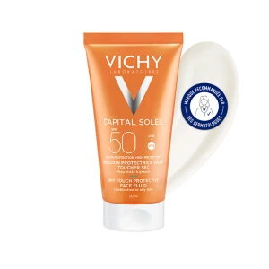 Vichy Capital Soleil Emulsion Toucher Sec Spf50 Tube/50ml