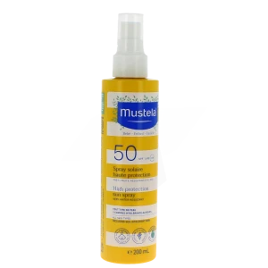 Mustela Spray Solaire Spf50 Famille 200 Ml