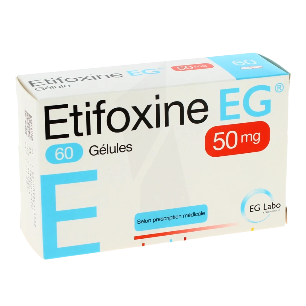 Etifoxine Eg 50 Mg, Gélule