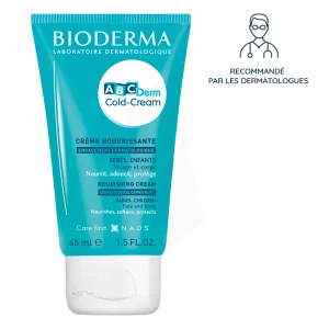 Bioderma Abcderm Cold Cream Crème Nourrissante Bébé 45ml