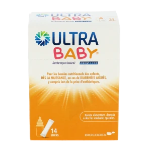 Ultra-baby Poudre Antidiarrhéique 14 Sticks/2g
