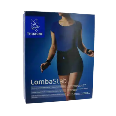 Lombastab Ceinture Lombaire Maintien Noir Bleu H26cm T1 à Agen