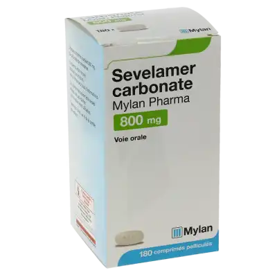 Sevelamer Carbonate Viatris 800 Mg, Comprimé Pelliculé à Nice