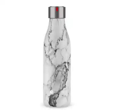 LES ARTISTES BOUTEILLE MARBLE B&W 500ML