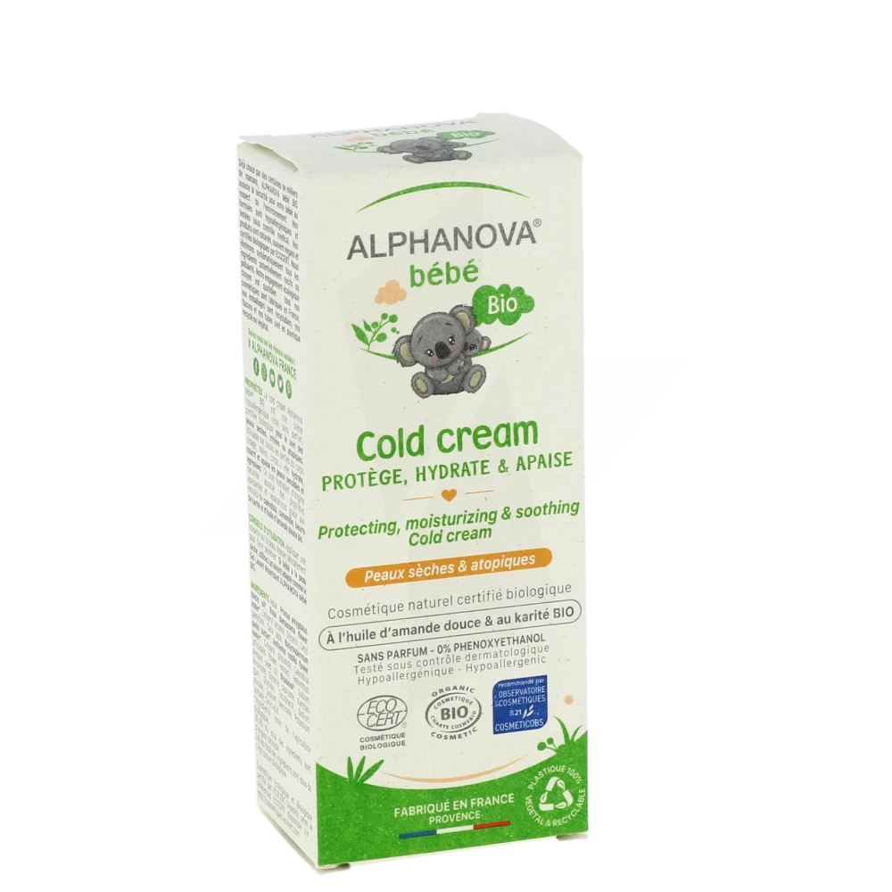 Alphanova Bébé Bio Crème Cold Cream T/50ml