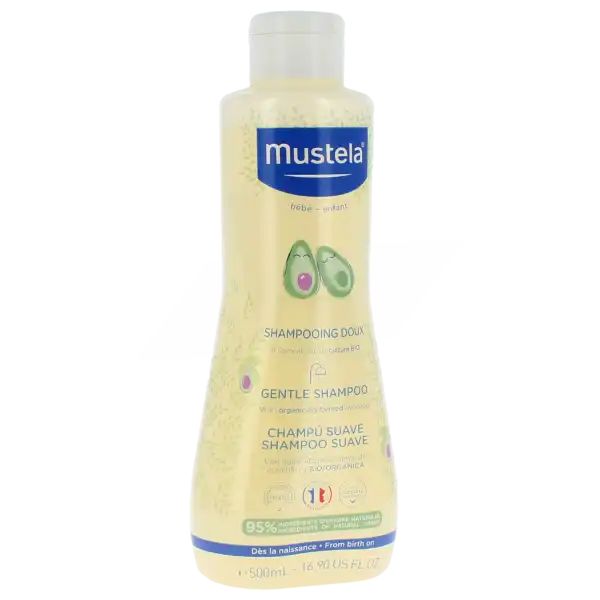 Mustela Shampooing doux à l’Avocat Bio 500 ml