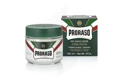 Proraso Crème avant rasage Rafraîchissante et Tonifiante Pot/100ml
