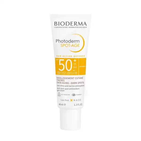 Bioderma Photoderm Spot-age Crème Solaire Anti Tâche Et Rides Spf50+ 40ml