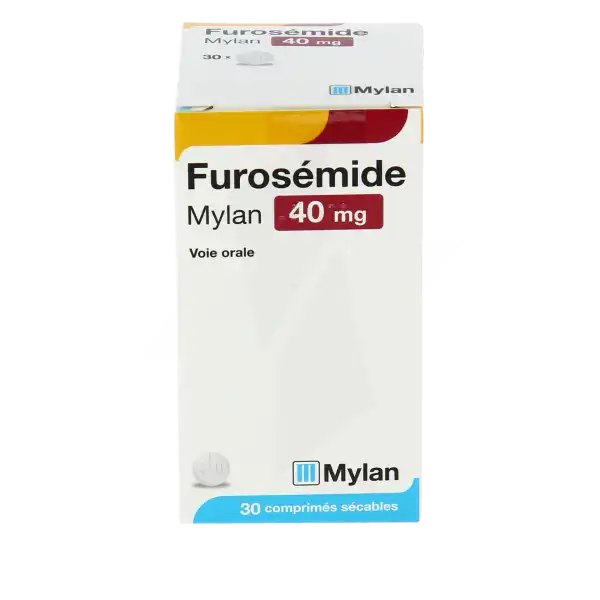 Furosemide Viatris 40 Mg, Comprimé Sécable