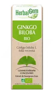 Herbalgem Ginkgo Biloba Macérat Bio 30ml à YZEURE