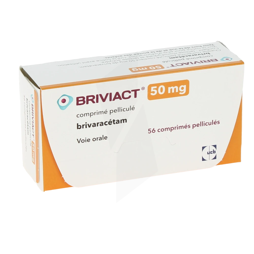 Briviact 50 Mg, Comprimé Pelliculé