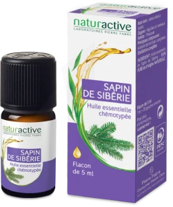 Naturactive Sapin De Sibérie Huile Essentielle Bio 5ml