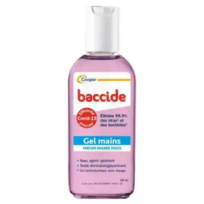 Baccide Gel Mains Désinfectant Amande Douce Fl/100ml à Libourne