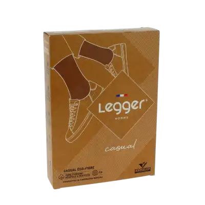 Legger Casual Eco Fibre 2 Chaussette Homme Noir T2n à Saint-Médard-en-Jalles