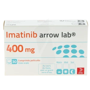 Imatinib Arrow Lab 400 Mg, Comprimé Pelliculé