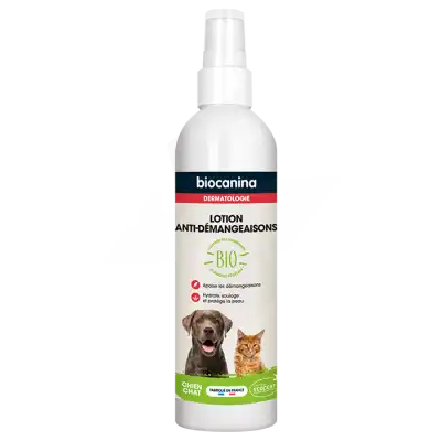 Biocanina Lotion Anti-démangeaisons Bio Spray/240ml
