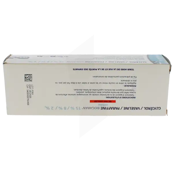 Glycerol/vaseline/paraffine Biogaran 15 %/8 %/2 %, Crème