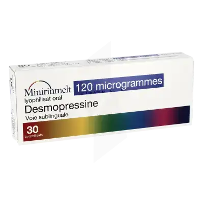 Minirinmelt 120 Microgrammes, Lyophilisat Oral à FLEURANCE