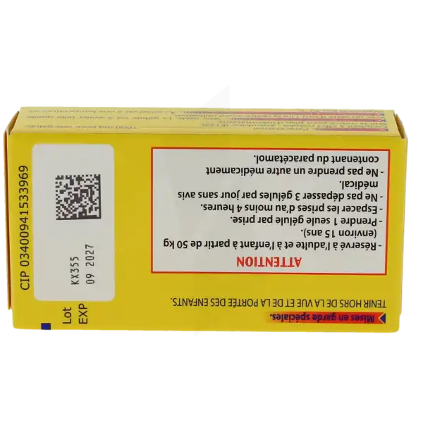 Doliprane 1000 Mg, Gélule