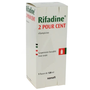 Rifadine 2 Pour Cent, Suspension Buvable