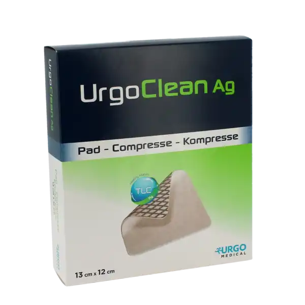 Urgoclean Ag Pansements 12x13cm B/16