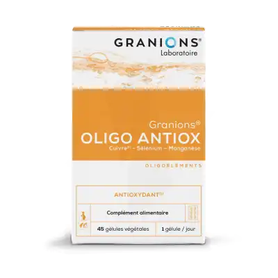 Granions Oligo Antiox Gélules B/45 à LIVRON-SUR-DROME