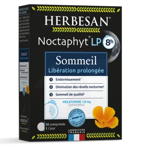 Herbesan Noctaphyt Liberation Prolonge Sommeil Comprimés B/30