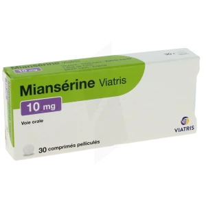 Mianserine Viatris 10 Mg, Comprimé Pelliculé