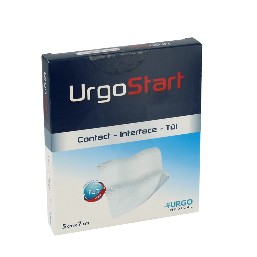 Urgostart Interface Pans Plaies Chroniques 5x7cm B/16