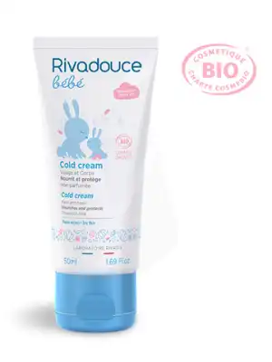 Rivadouce Bébé Bio Crème Cold Cream T/50ml à ROMORANTIN-LANTHENAY
