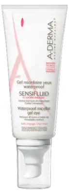 Aderma Sensifluid Gel Micellaire Démaquillant Yeux Waterproof Fl/100ml à TOULOUSE