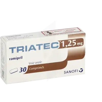 Triatec 1,25 Mg, Comprimé à GRENOBLE