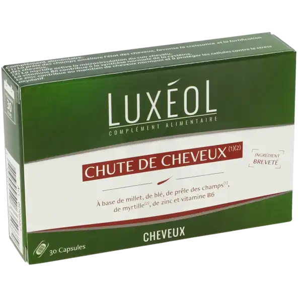 Luxéol Chute De Cheveux Caps B/30