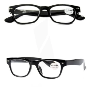 Cartel Flash Back Loupe Lecture Dioptrie 1,00 Noir