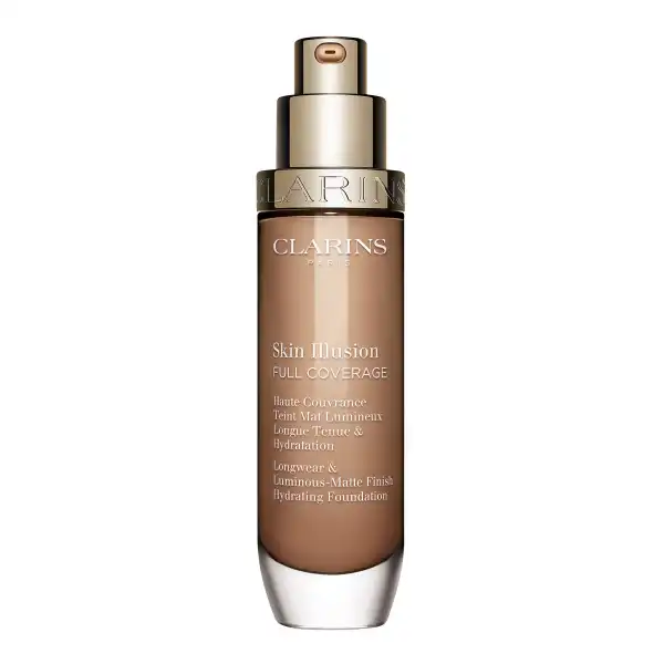 Clarins Skin Illusion Full Coverage Haute Couvrance Teint Mat Lumineux Longue Tenue & Hydratation 112c 30ml
