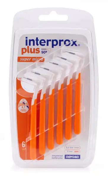 Interprox Super Micro Brossette Inter-dentaire Orange B/6