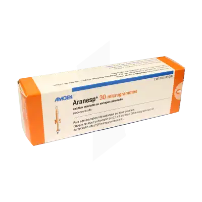 Aranesp 30 Microgrammes, Solution Injectable En Seringue Préremplie à Hagetmau