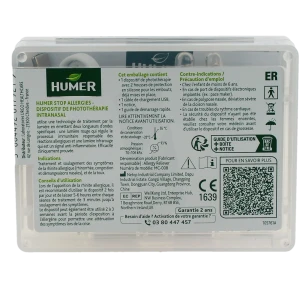 Humer Stop Allergies Photothérapie Dispositif Intranasal