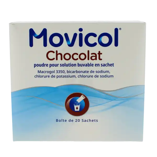 Movicol Chocolat, Poudre Pour Solution Buvable En Sachet