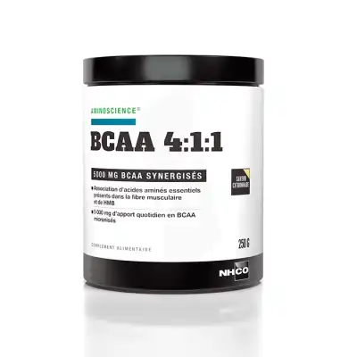 Nhco Nutrition Bcaa 411 Poudre B/250g à Sélestat