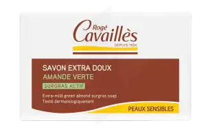 Rogé Cavaillès Savon Solide Surgras Extra Doux Amande Verte 150g à SAINT MARCEL