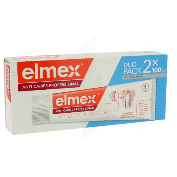 Elmex Dentifrice Anti-caries Professional Protection Renforcée 2t/100ml