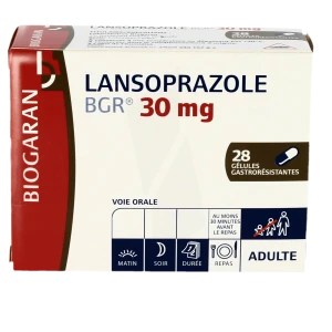 Lansoprazole Bgr 30 Mg, Gélule Gastro-résistante