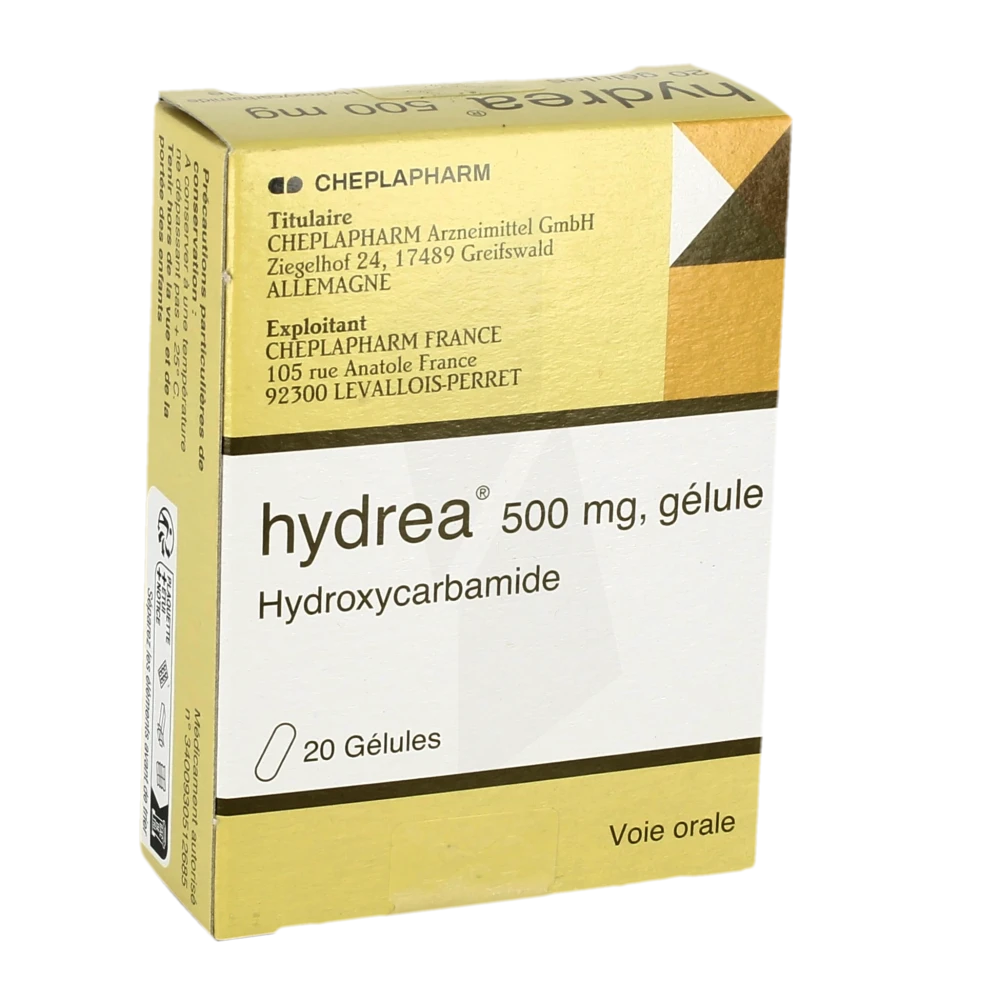 Hydrea 500 Mg, Gélule