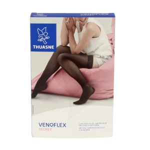 Thuasne Venoflex Secret 2 Chaussette Femme Dune T2l