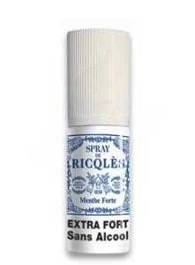 Ricqles Spray Buccal Sans Alcool Menthe 15ml