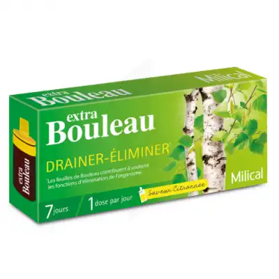 Milical Extra Bouleau Solution Buvable 7 Fioles/10ml à Bordeaux