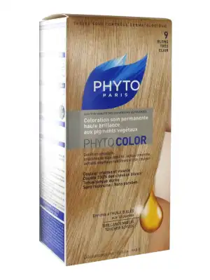 Phytocolor Coloration Permanente Phyto Blond Tres Clair 9 à LA VALETTE DU VAR